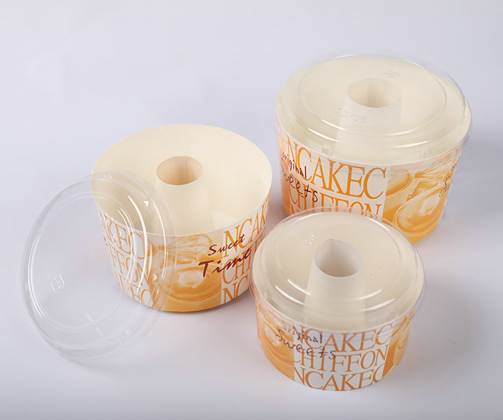 Mangkuk Kertas Kue Sifon Sekali Pakai
