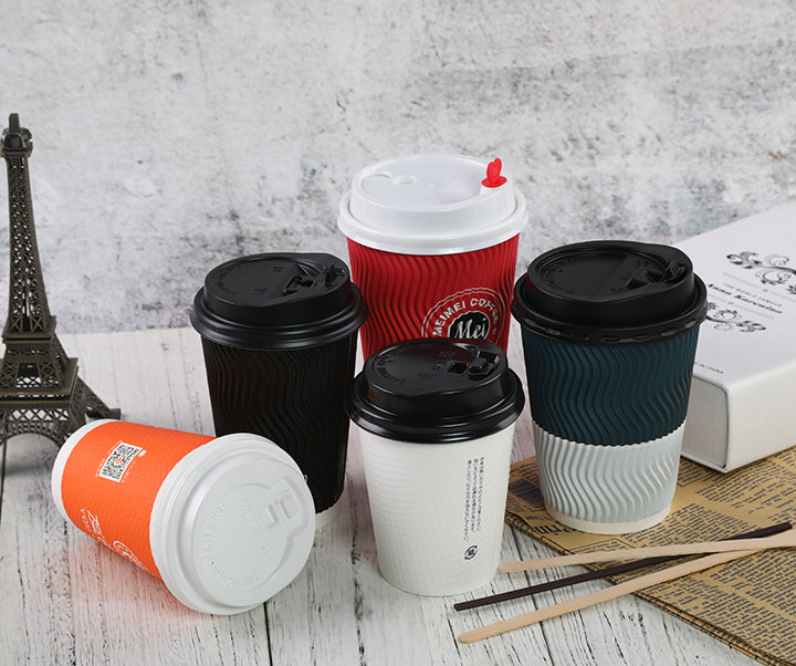 Ripple wall cups