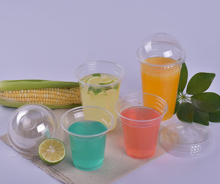 Gelas Plastik Biodegradable PLA Sekali Pakai 3
