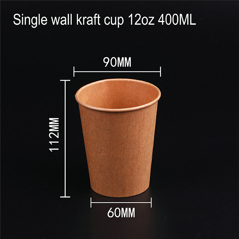 Gelas Kertas Kraft 4
