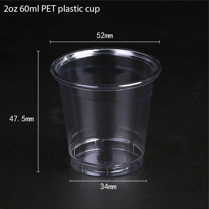 Gelas Plastik Disposable PET 2