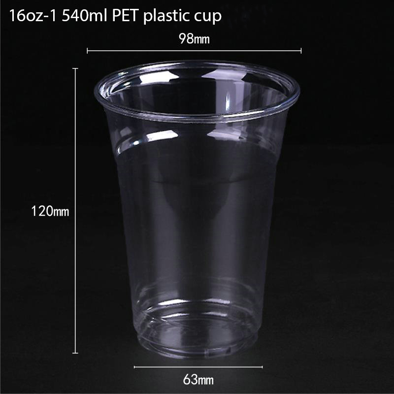 Gelas Plastik Disposable PET 4