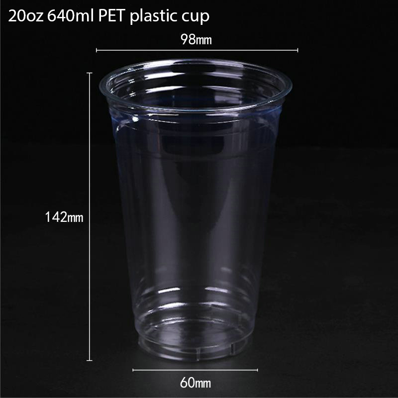 Gelas Plastik Disposable PET 6