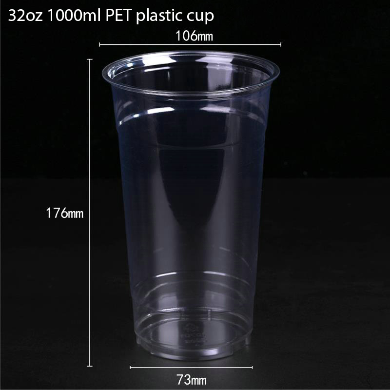 Gelas Plastik Disposable PET 8