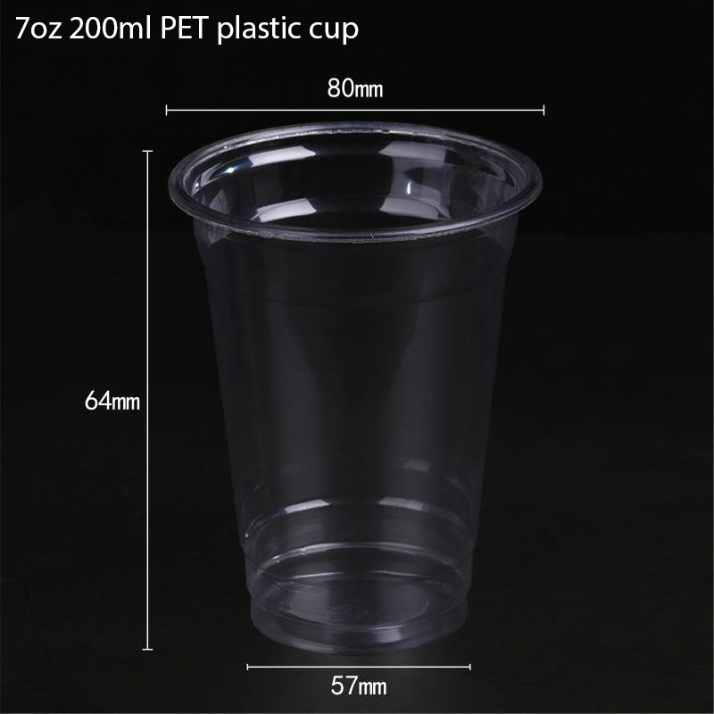 Gelas Plastik Disposable PET 23