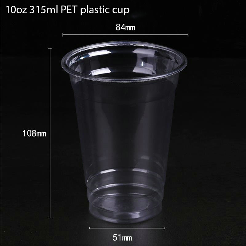Gelas Plastik Disposable PET 27
