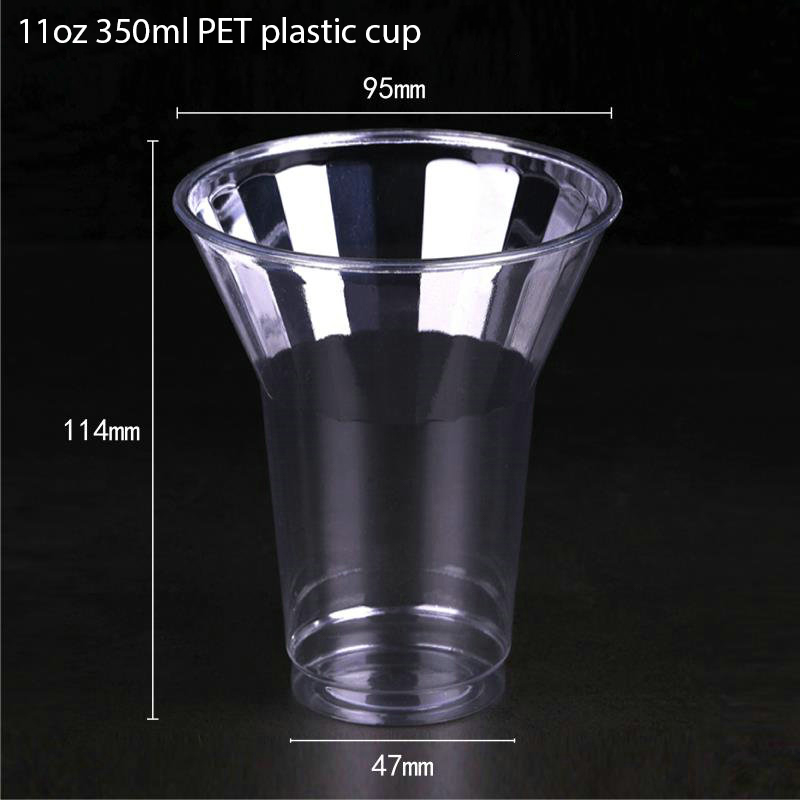 Gelas Plastik Disposable PET 28