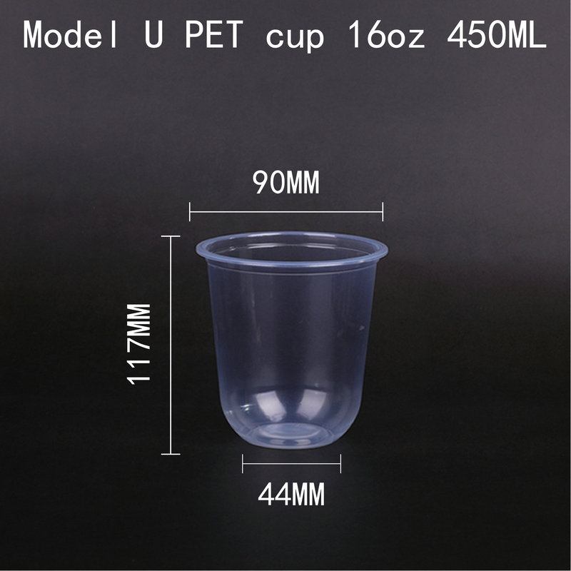 Gelas Plastik Bentuk U 2